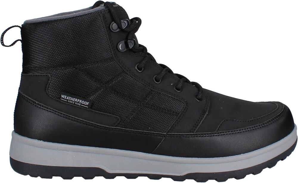 Weatherproof Men's Jenkins Black Sneaker Boots Size 9